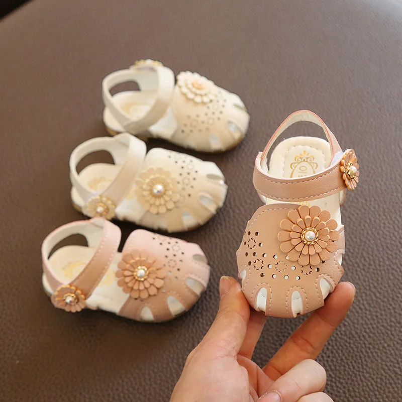 

Hot Sale Rubber Baby Leather Shoes Buckle Unisex Baby Sandals Summer, Multi colors