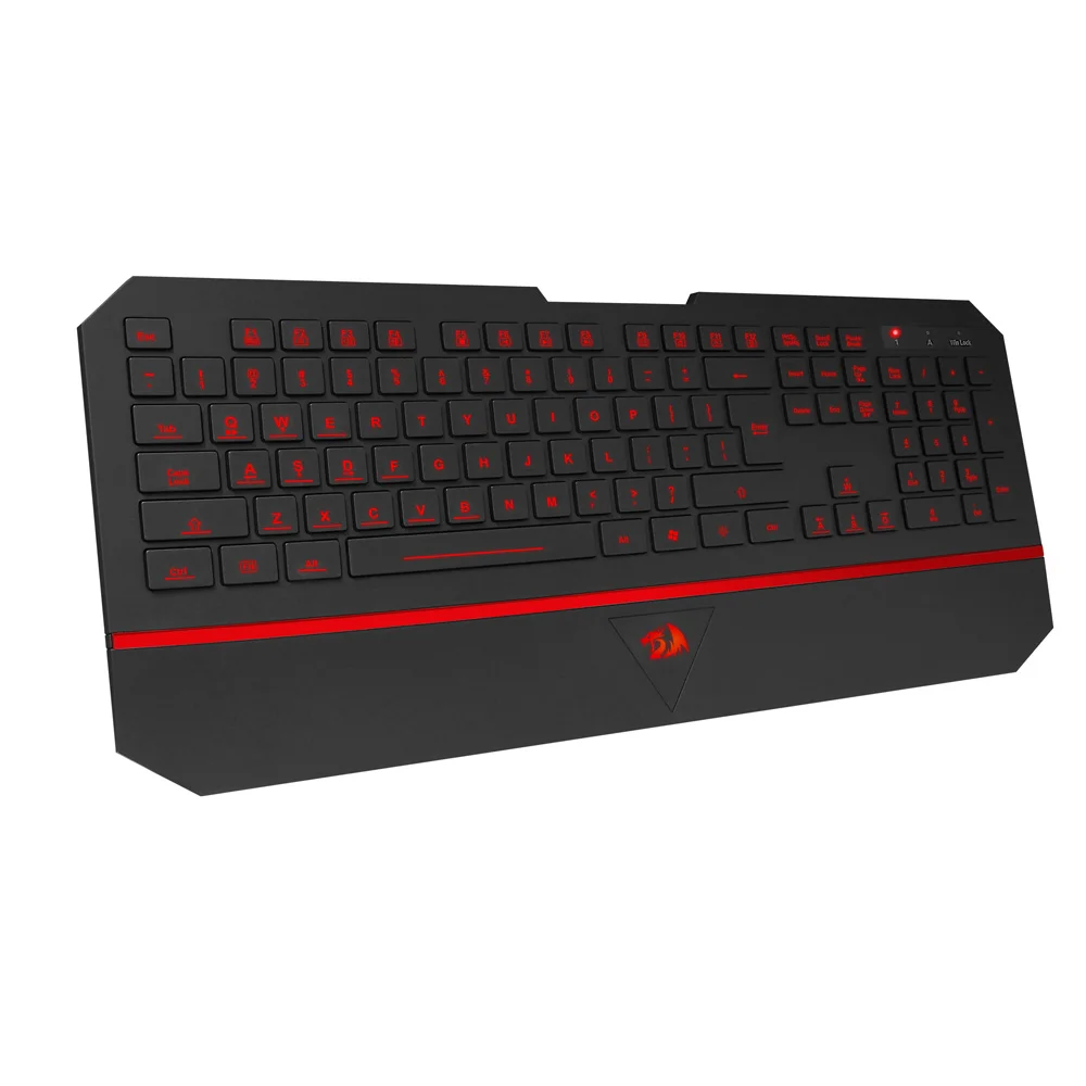 

High Quality Desktop Wired Led Backlit Gaming Computer Keyboard, Black / white