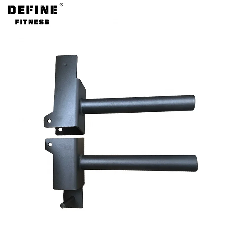 

Plate Storage Horns Fast Removing for Commercial Power Racks, Black mat
