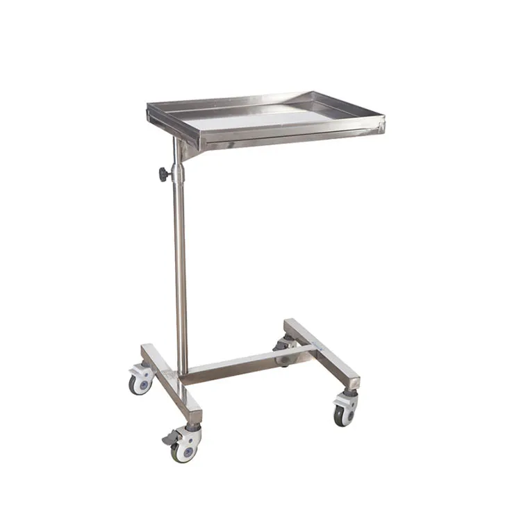 China Factory Cheap Hospital Furniture Stainless Steel Mayo Table Trolley - Buy Mayo Tafel,Mayo ...