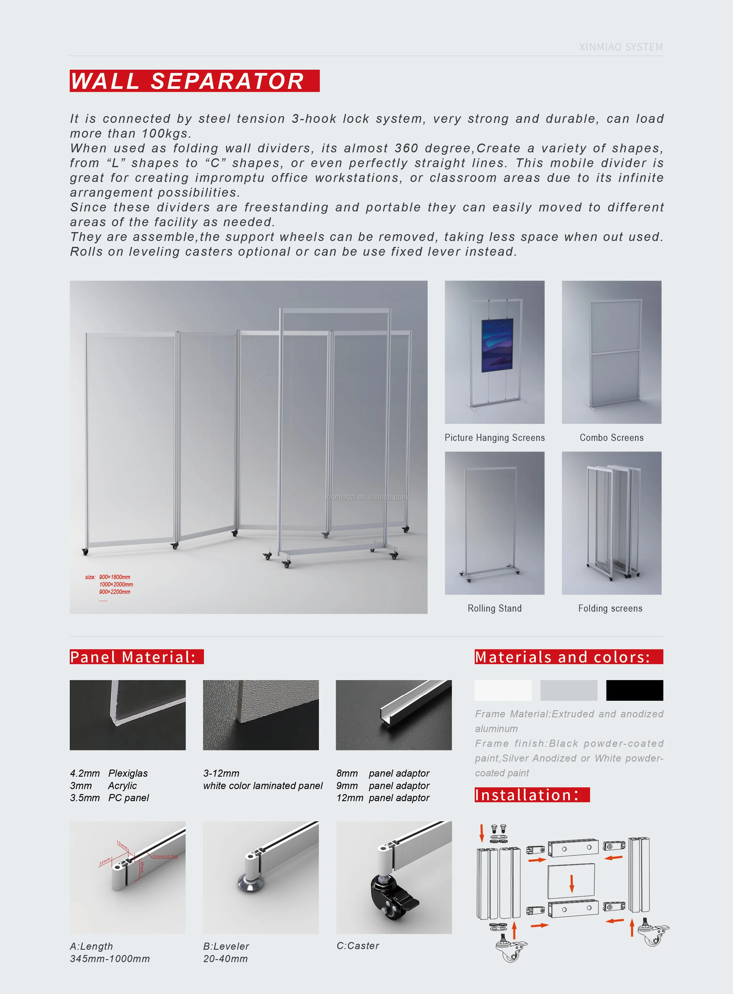 Office Acrylic Partition Screen Wall Decorative Lightweight Partition Wall Panel Buy Room Divider Cheap Room Divider Movable Screens Room Dividers Product On Alibaba Com