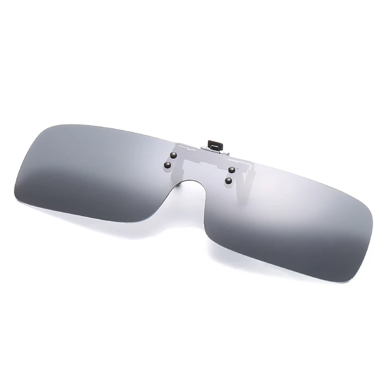 

6 colors polarized clip on Eyewear Fashion Vintage outdoor cycling night vision glasses mens clip sunglasses