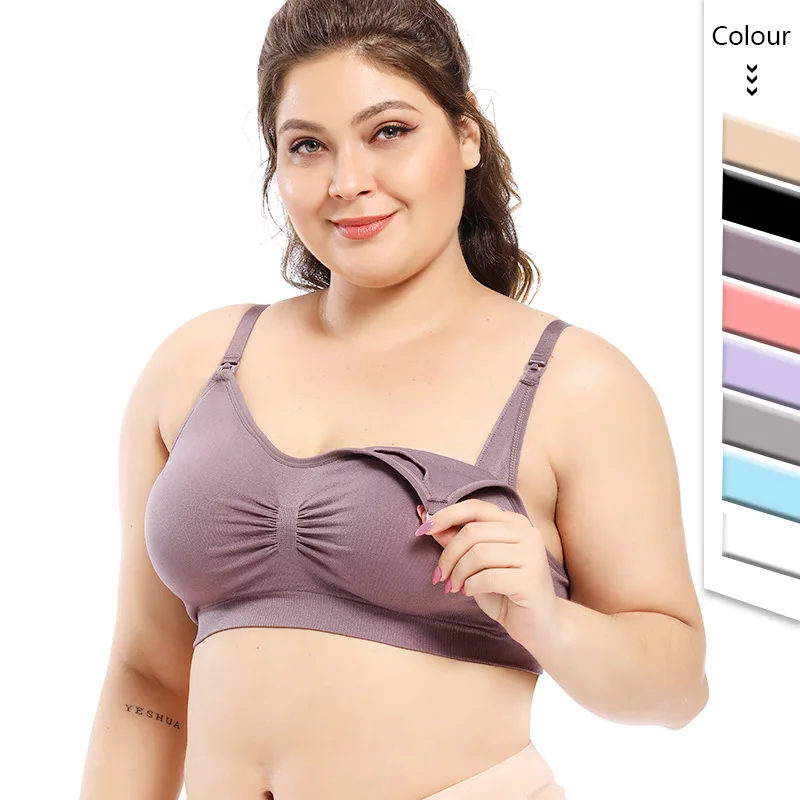 

Plus size bra breast feeding bra nursing wear pregnancy underwear US EU sizing