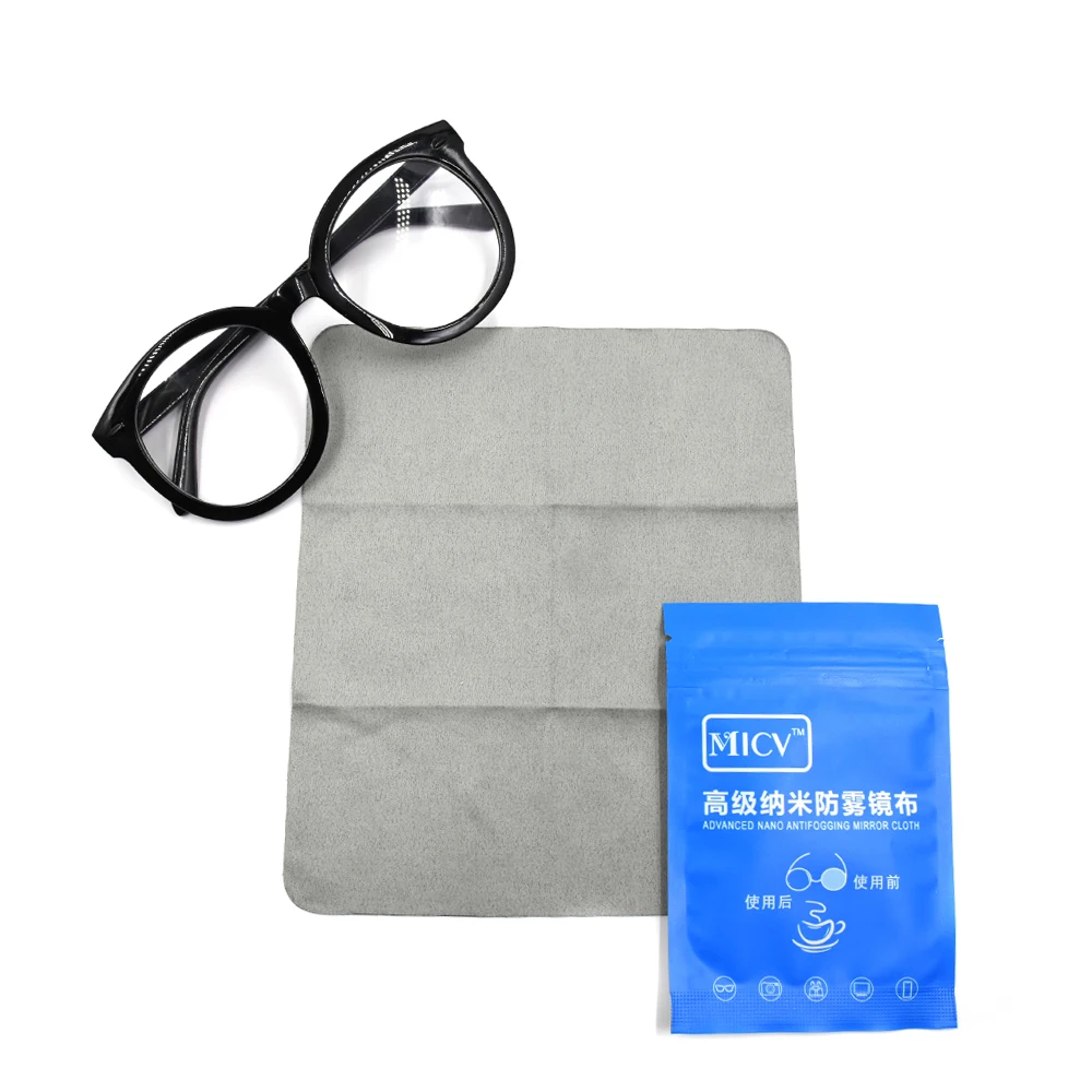 

Advanced Nano Microfiber Lens Cloth Fabric Glasses Antifog Cloth Eyeglass Cleaner for Spectacles Camera Phone Screen