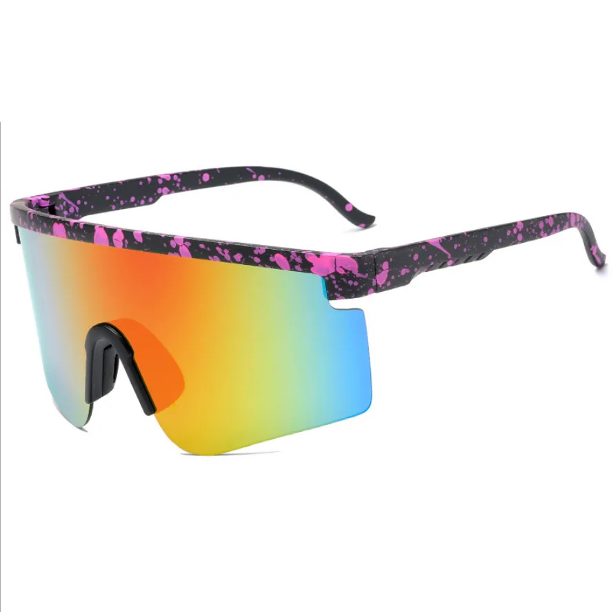 

Performance Sport Style Retro Mirrored Sunglasses