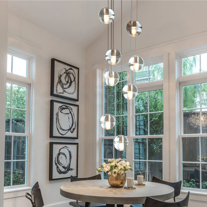 

Villa Modern Handmade Glass Pendant Chandelier