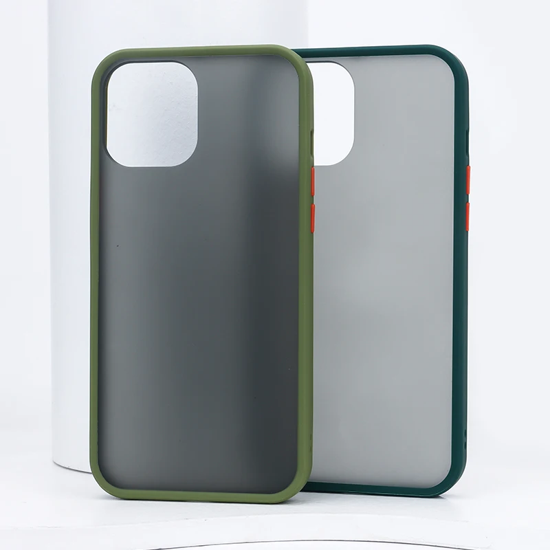 

In Stock For iphone Series TPU Sublimation Full Protection Skin Feel Matt Cell Phone Case, 11 color selection