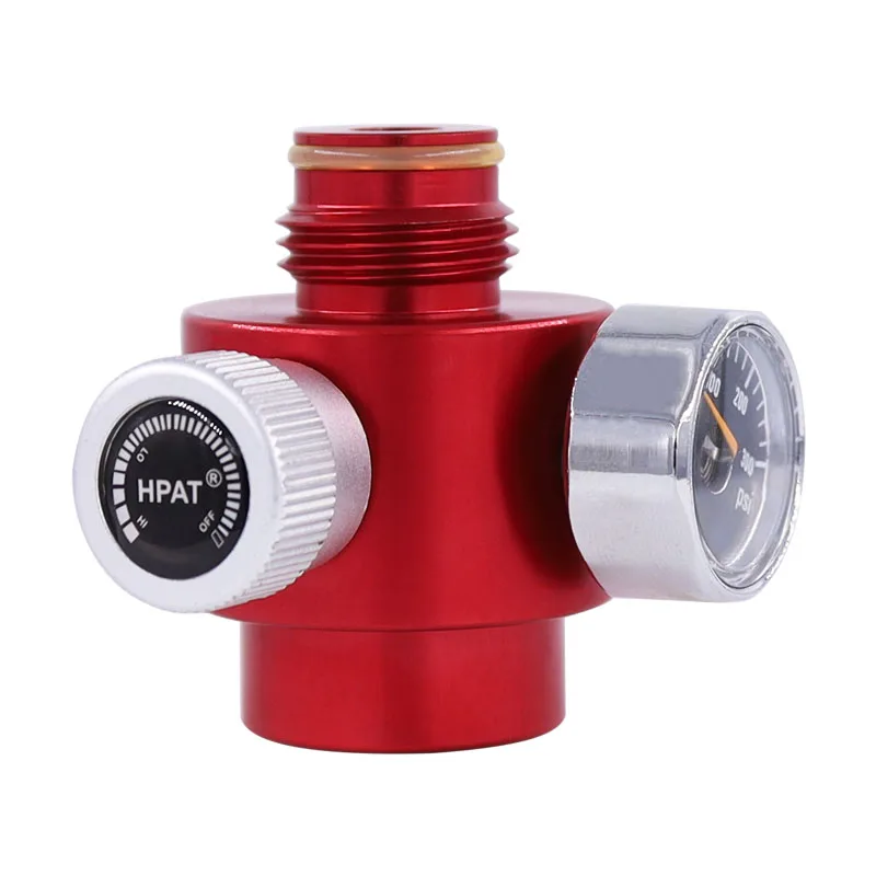 Airsoft Pcp Paintball Tank Cylinder Adjustable Compressed Air Regulator