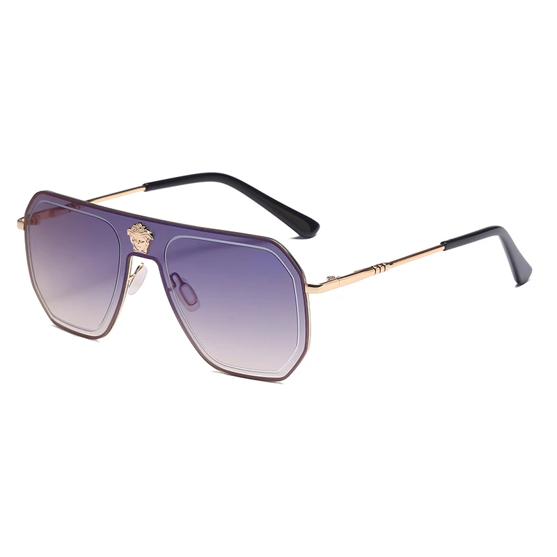 

Fashion Brand Design Large Rimless Sunglasses 2021 Shopping Shooting Driving Sunglasses Men Women 4387
