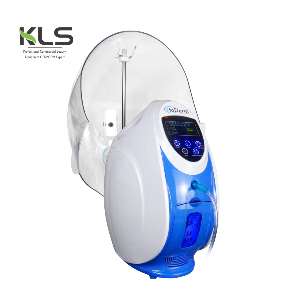 

2021 Korea O2toDerm Oxygen Therapy Skin Rejuvenation 5L Oxygen Concentrator O2toDerm Dome Mask Facial Care Oxygen Machine