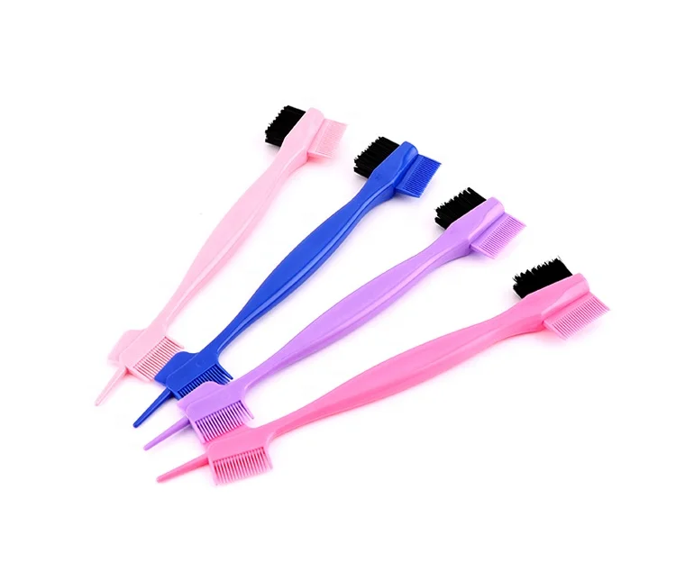 

wholesale barber shop use Edge hair brush double head for custom logo, Picture