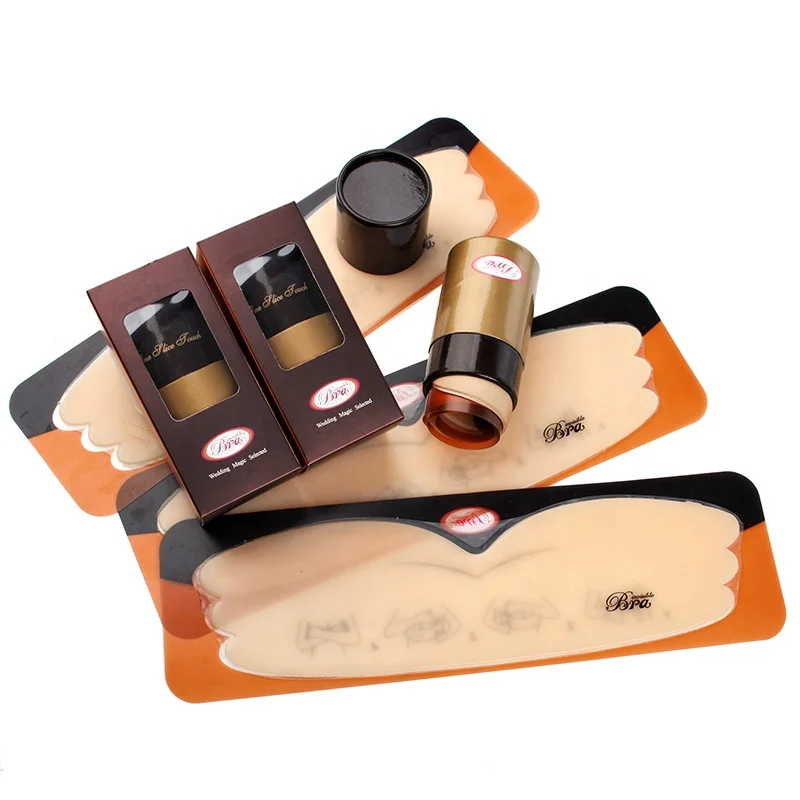 

Bra Women Front Closure Self-Adhesive Silicone Invisible, Nude