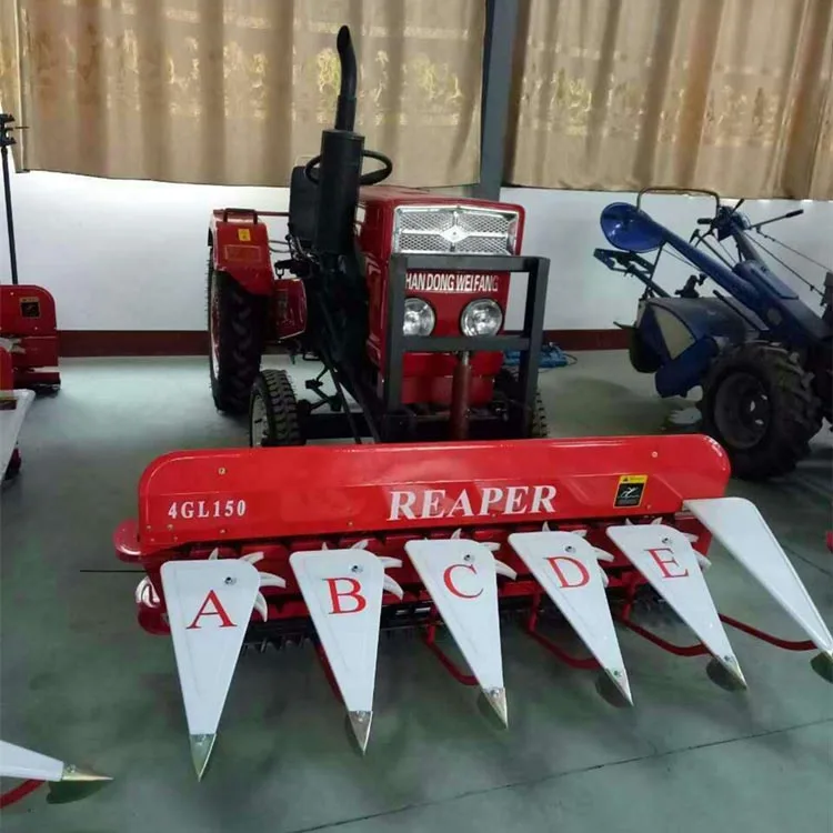 4wd Tractor Front Link Wheat Cutting Machine Rice Reaper Beans Grass Corn Harvester Buy 4wd