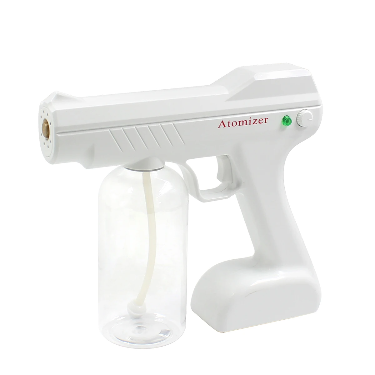 

Portable wireless rechargeable nano spray gun blue light nano sterilization atomization gun