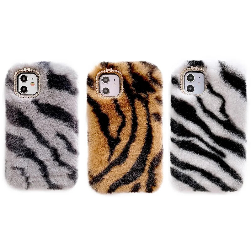 

Case for Samsung S20 Ultra Zebra pattern Girls Women Ladies Phone case Plush 2020 New Phone Case Cover for iPhone 12 Pro Max, Colors optional