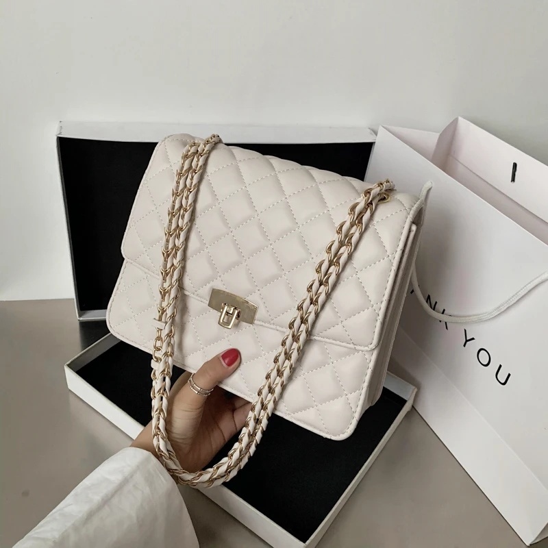 

Fashion Crossbody Bag Waterproof Side Bags For Girls Shoulder Chain