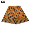 ACI 6 Yards New Fashion Ghana Kente Fabric Real Wax Print Polyester Tissu Africain Ankara Fabric Nigeria Wax For Wedding Dress