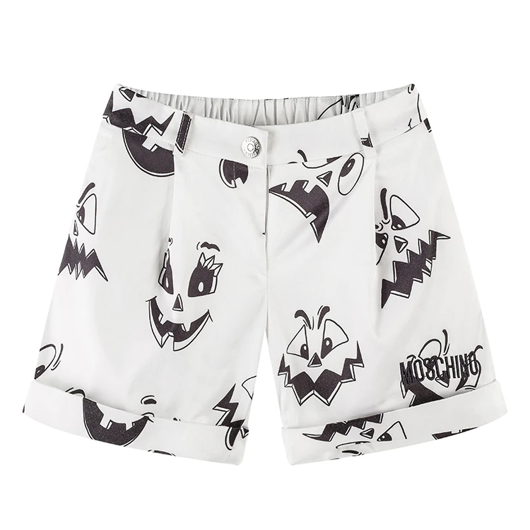
Customized Wholesale High Quality Fashion Cute Girls Print Short Pants 