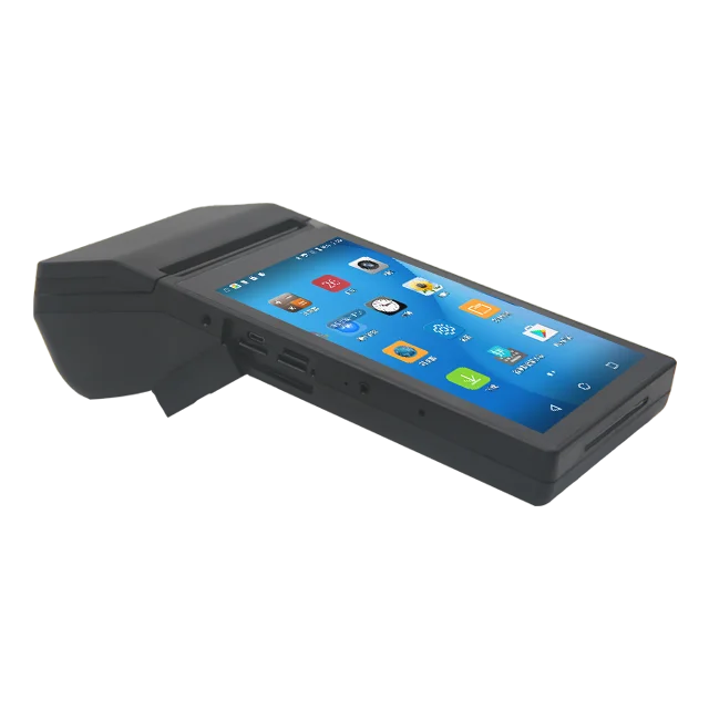 

7 inch offline pos machine android with 80mm blue-tooth printer and capacitive screen