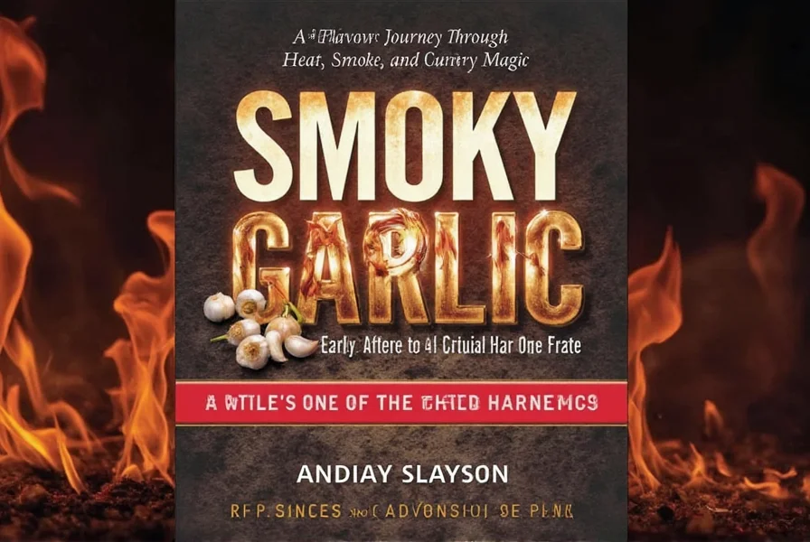 Smoked garlic marinade in a bowl