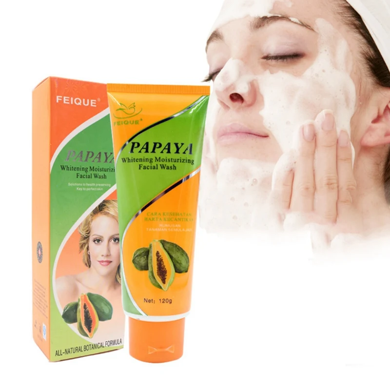 

Natural mild whitening and moisturizing papaya cleanser cleanser For Face Skin Care