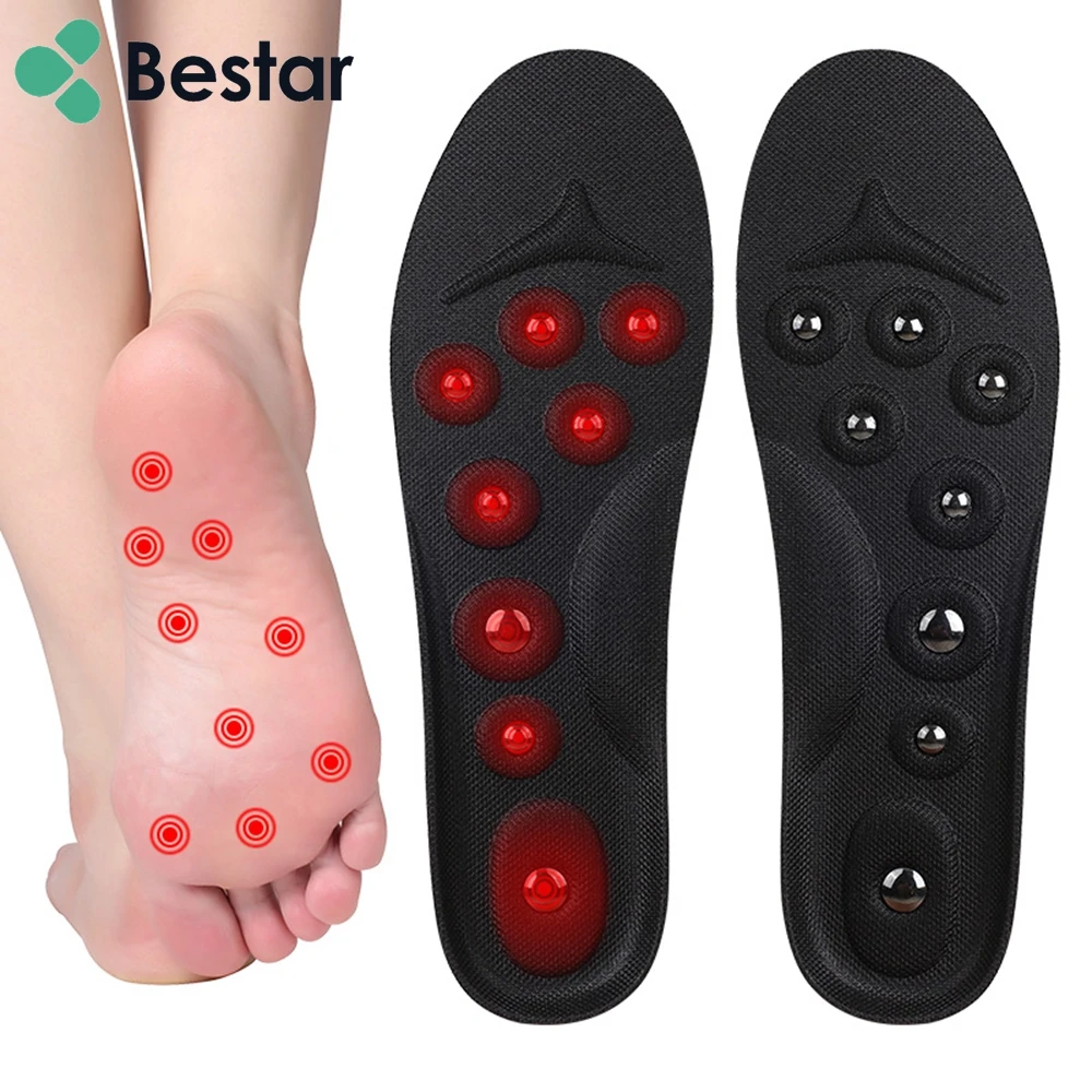 

New Arrival Magnet Insole Inner Sole Shoe Foot Therapy Magnetic Massage Pads, Customized accept