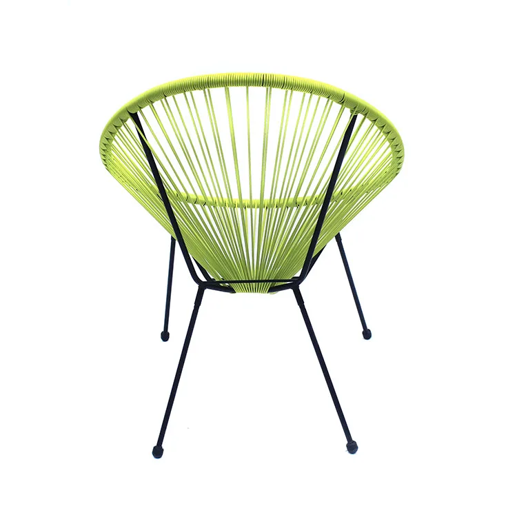 Outdoor Plastic String Chair - Rattan Furniture for Garden