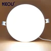 Hot new no frame smd2835 PC aluminum 9w ip54 dimmable surface mounted frameless led light panel
