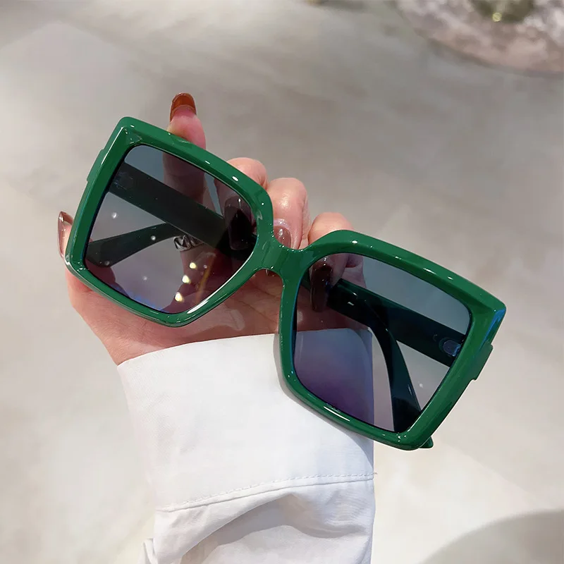 1559 Vintage Square Sunglasses Men 2023 Stylish Candy Color Women Sun Glasses Retro Brand Design Gradient Shades UV400