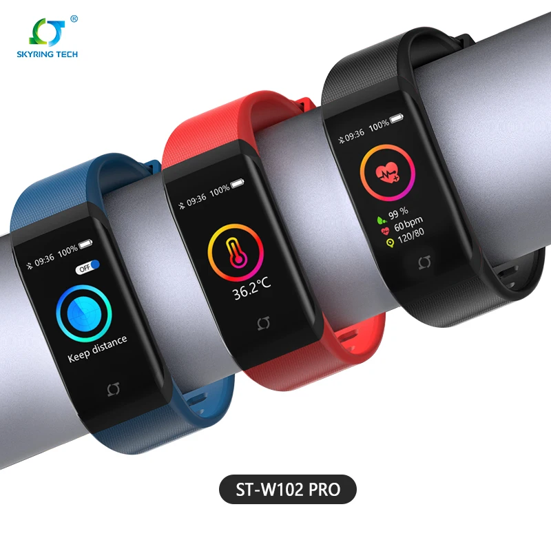 

Customized Touch Screen Blood Oxygen Fitness Tracker Heart Rate Monitor Smart Watches