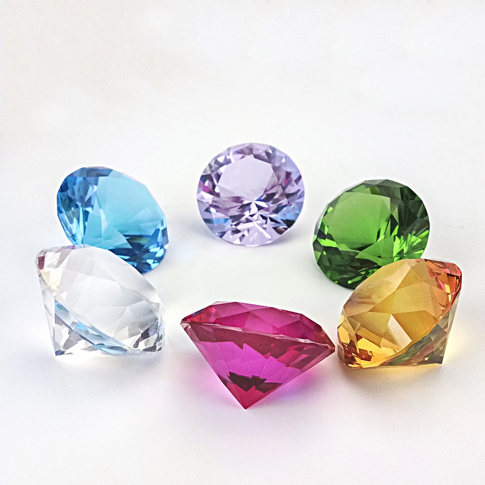 

Free Shipping Colorful Elegant Nice K9 Crystal Glass Diamond Decoration Valentine Day Gift