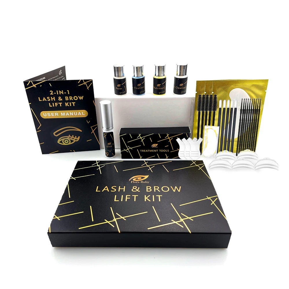

Lash lift profesional kit eyebrow and eyelash perm brow lamination kit professional private label