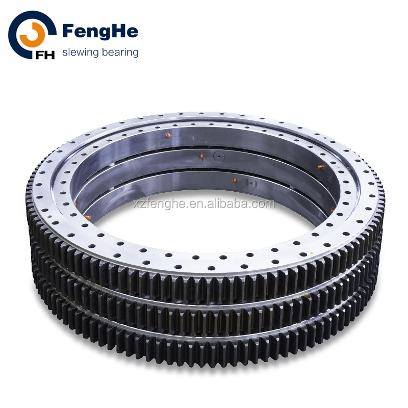 

European Standard Slewing Ring, cross roller Slewing Bearing with high quality with 55-62HRC Non-gear, internal & External Gear