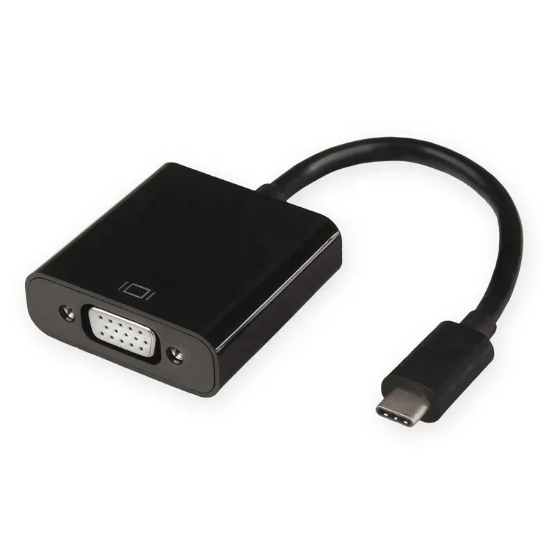 

WISTAR USB 3.1 Type C Male to VGA Female Adapter Plastic Support 1080P@60Hz