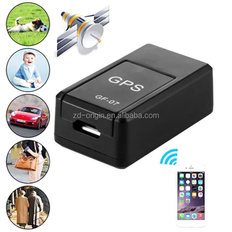 
2020 Small Size Personal Real Time Mini GPS Tracker GF07 Magnetic Tracking Locator GSM Tracer Device 