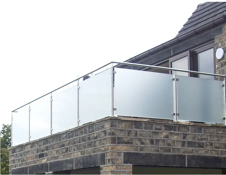 Exterior Glass Handrails