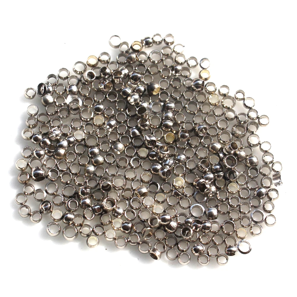 Wholesale 1.5MM/2MM/2.5MM/3MM/Plated Handmade Earrings Necklace Locator Positioning Beads