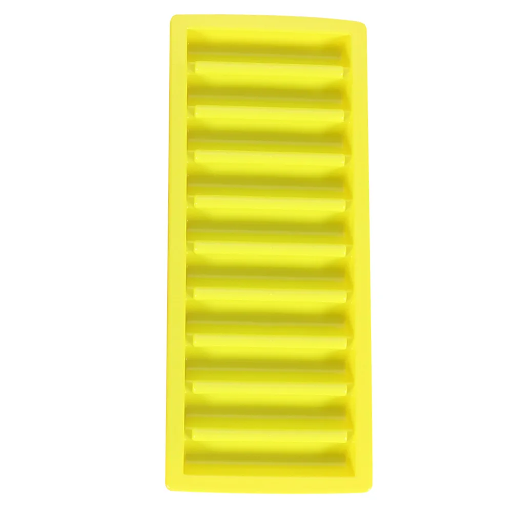 

10 Cells Long Ice Tray Plastic Ice Box, Ice Tray Rectangular Ice Mold Chocolate Baking Mold Ice Tray Ice Cube Making Handicraft
