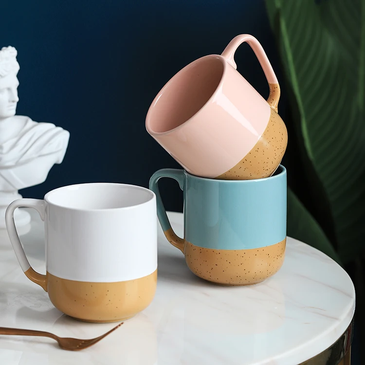 Modern home goods tea set drinkware custom logo ceramic coffee mugs / daily use item porcelain mug.jpg