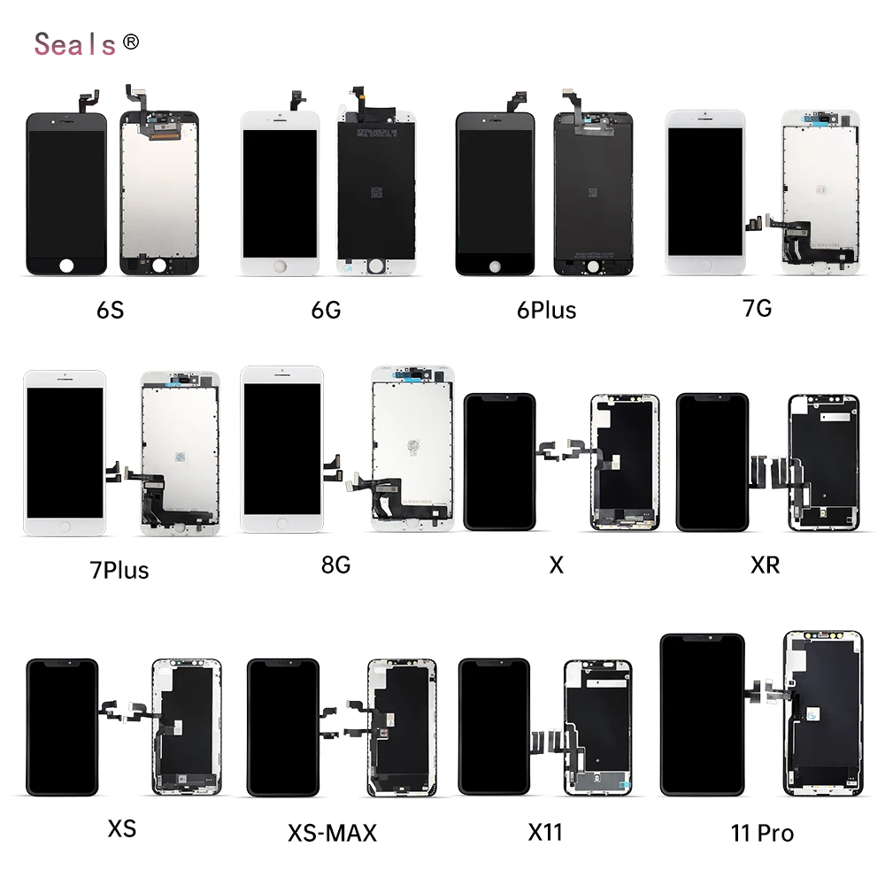 

Cell phone repair parts lcd touch screen for iphone6 6s 6plus 6splus 7 7plus 8 8plus X XR XS XS Max 11 11Pro 11Pro Max original