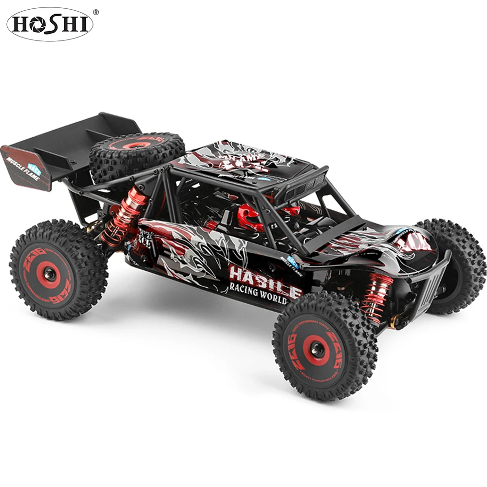 

HOSHI Wltoys 124016 1/12 4wd 4x4 zinc alloy metal speed desert car rock crawler 75kmh radio control electric brushless truck