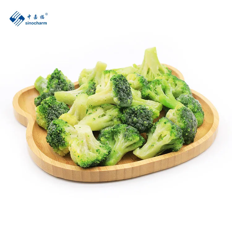 
Sinocharm Top Quality Kosher Certified IQF Frozen Broccoli Floret 