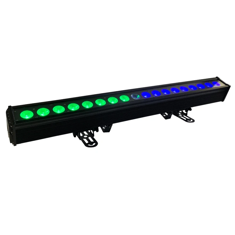 

IP65 Water-proof 18x10W RGBWA 5 in 1 Pixel Bar Light LED Wall Washer for parties