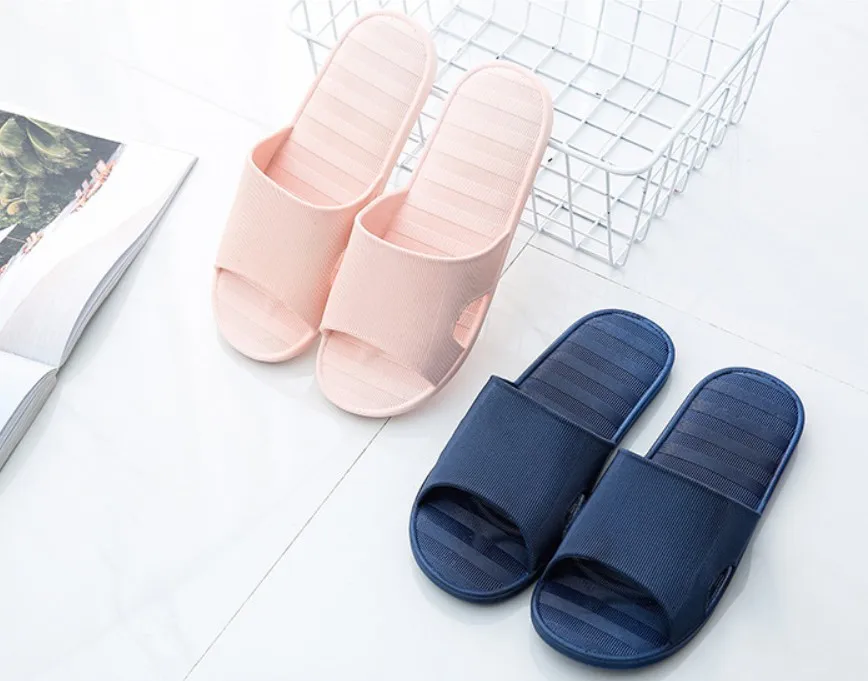 Indoor Wooden Floor Plastic Home Slippers Summer Bathroom Non-slip Bath