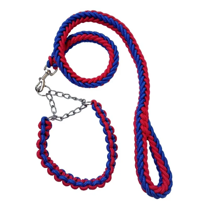 

Nylon eight-strand braided P rope big dog Training rope leashes