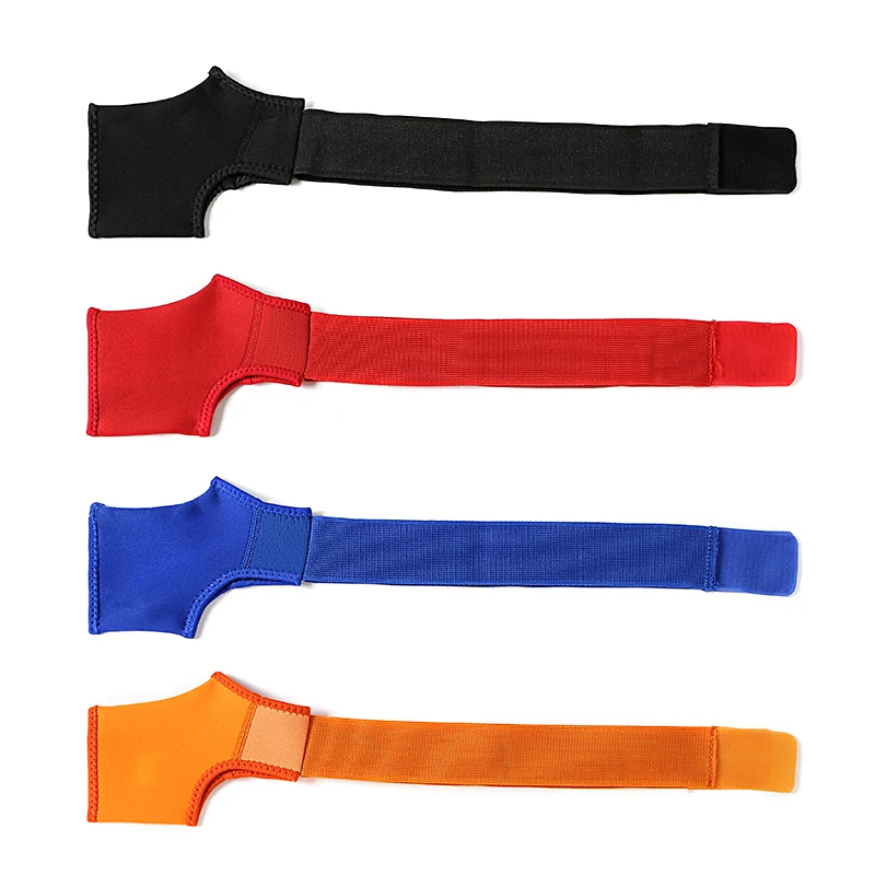 

High Quality Ankle Breathable Support Sleeve Adjustable Elastic Men's Sports Basketball Ankle Brace, Black+orange+blue+red