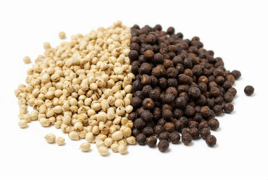 White vs Black Pepper: Key Differences Explained