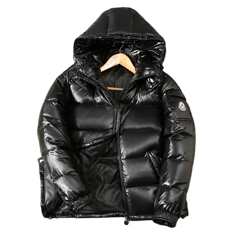 

Wholesale Cheaper Moncleres Glossy Bubble detachable White Duck Down Thick Puff Jacket Winter Coats For Women 2021
