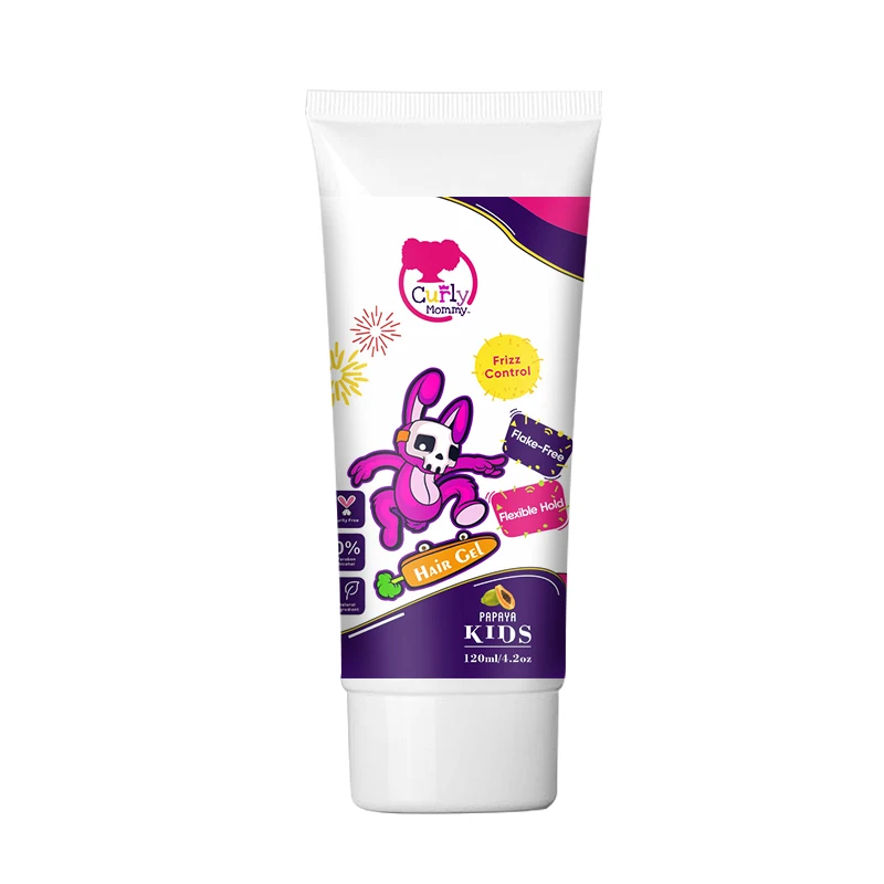 

CURLYMOMMY Custom Strong Hold Hair Gel With Vitamine E For Girls And Children