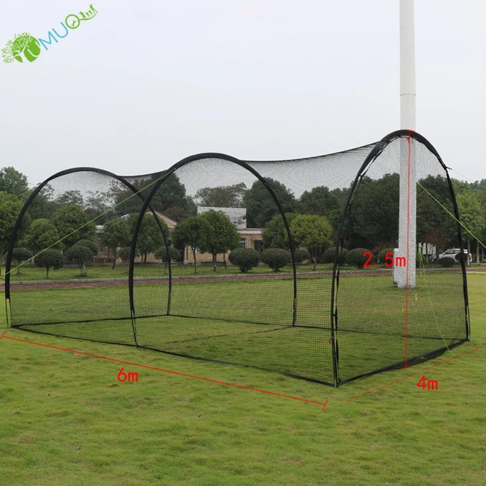 Yumuq Pop-up Backyard Batting Pitching Practice Inflatable Baseball Net